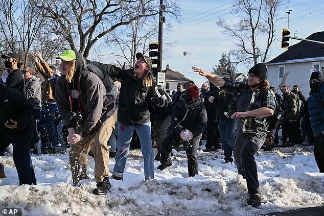 Minneapolis Protests Erupt in Chaos as American Flag Burned in Anti-ICE Outcry
