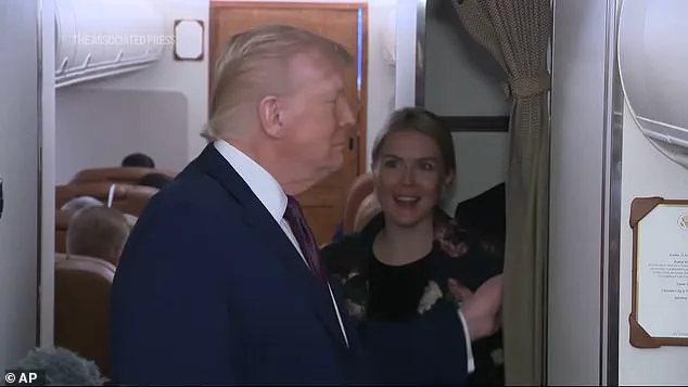 Trump's Unsteady Moment on Air Force One Sparks Speculation Amid Policy Contradictions