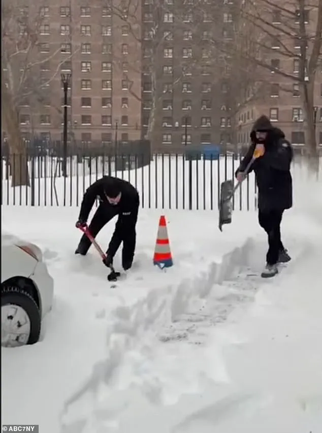Mayor Zohran Mamdani Shovels Snow Amid Winter Storm Fern's Record-Breaking Blizzard in New York City