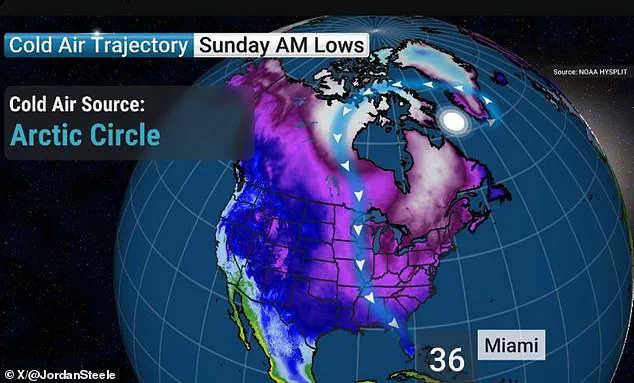 Frigid Temperatures Expected in Miami for First Time in 15 Years, Per NWS Data, Echoing 2010 Cold Snap