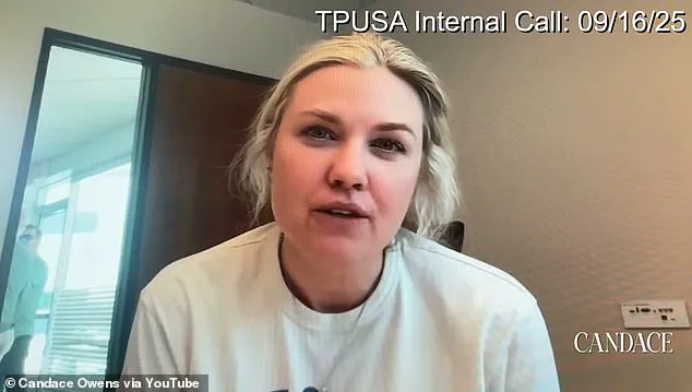 Leaked Video Sparks Controversy as Candace Owens Accuses Erika Kirk of Using Emotionally Charged Language Amid Tragedy