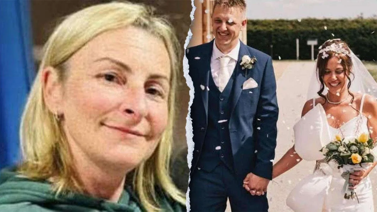 Black Paint Assault: Bride's Walk Down the Aisle Turns Sour