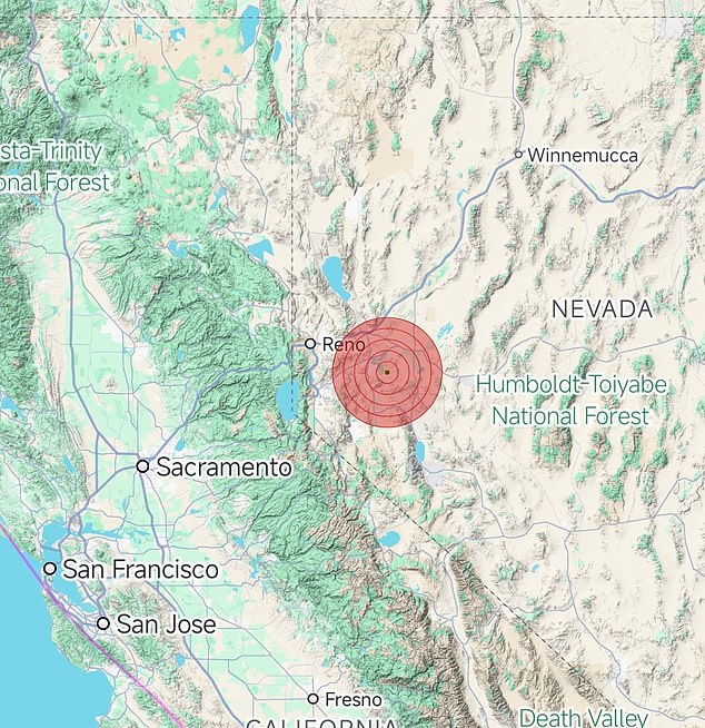 Nevada Experiences Rapid Seismic Swarm With Tremors Approaching 5.0 Magnitude