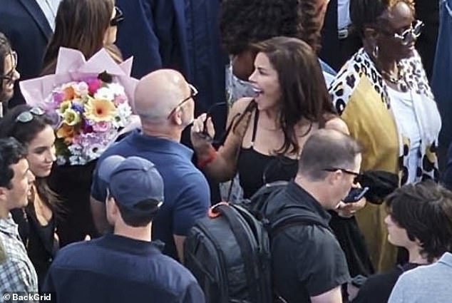 Jeff Bezos attends daughter's graduation hours before Blue Origin rocket explodes.