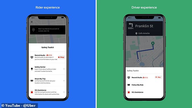Uber UK launches new audio recording safety feature for rides.